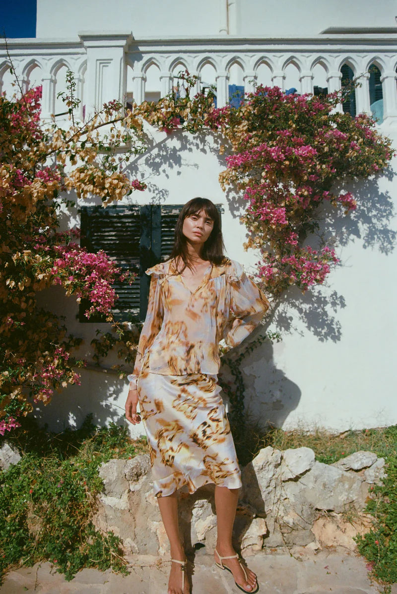 Catherine Gee - Siena Slip Skirt - Wild Horse