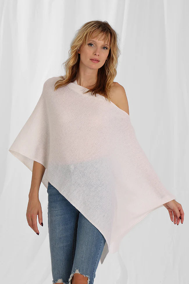 Minnie Rose - Cashmere Ruana Wrap