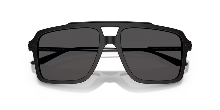 Dolce&Gabbana - 0DG4477 - Matte Black w/Dark Grey Lens