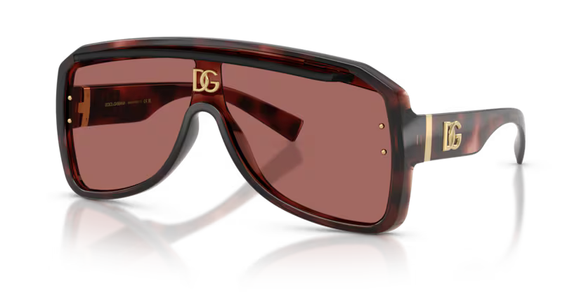 Dolce&Gabbana - 0DG6205 - Pink Havana w/Dark Violet Lens