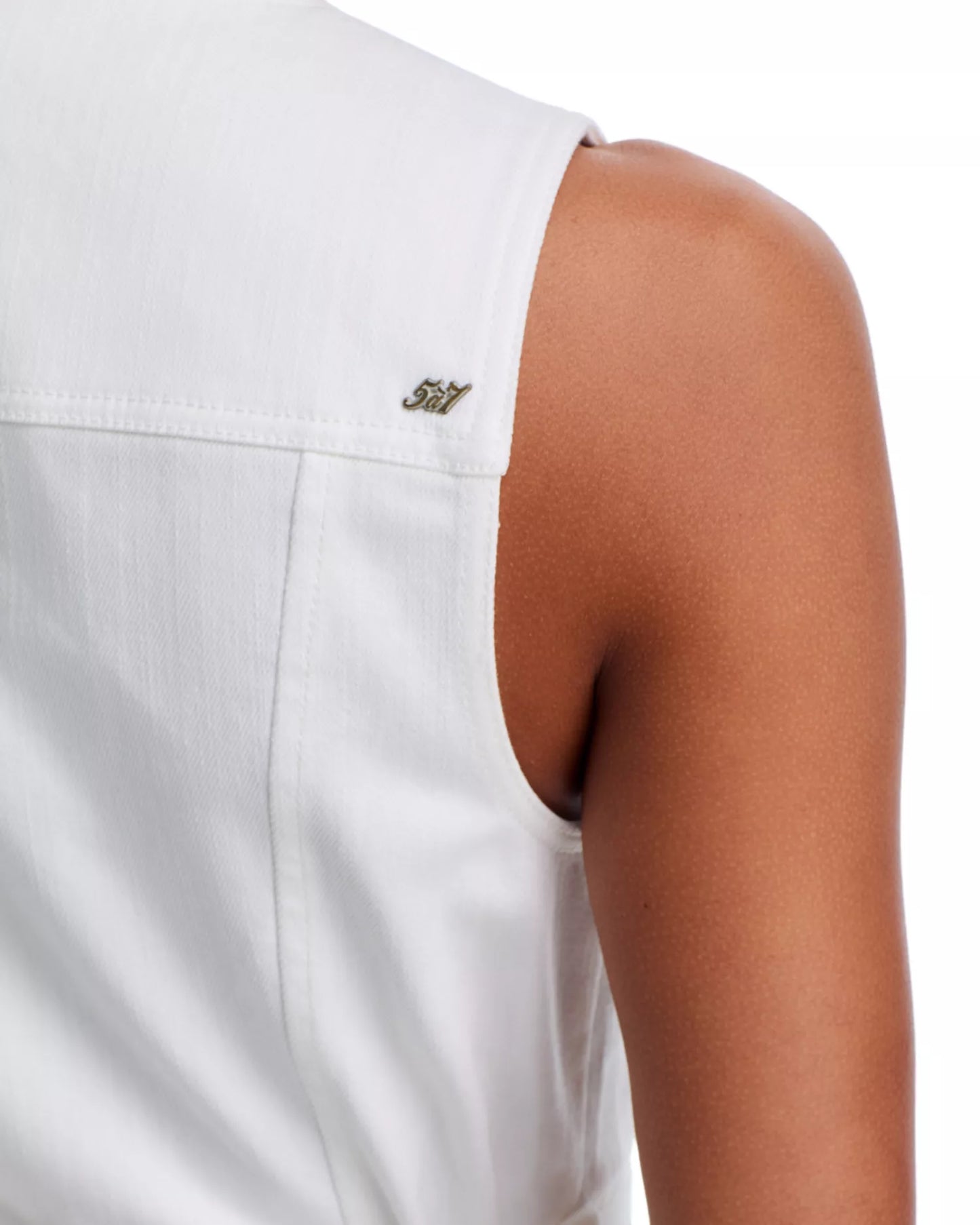 Cinq a Sept - Rennee Vest - White Denim