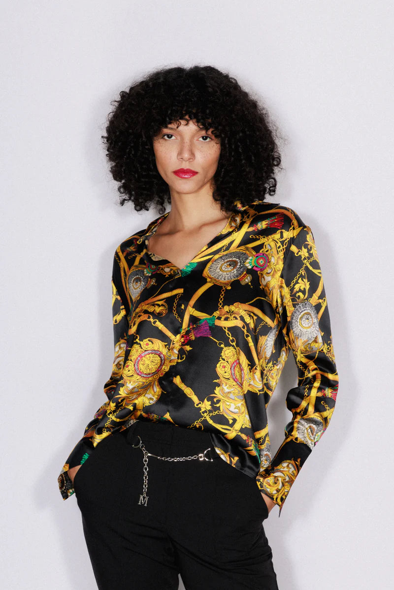 Catherine Gee Daria Blouse in Versailles