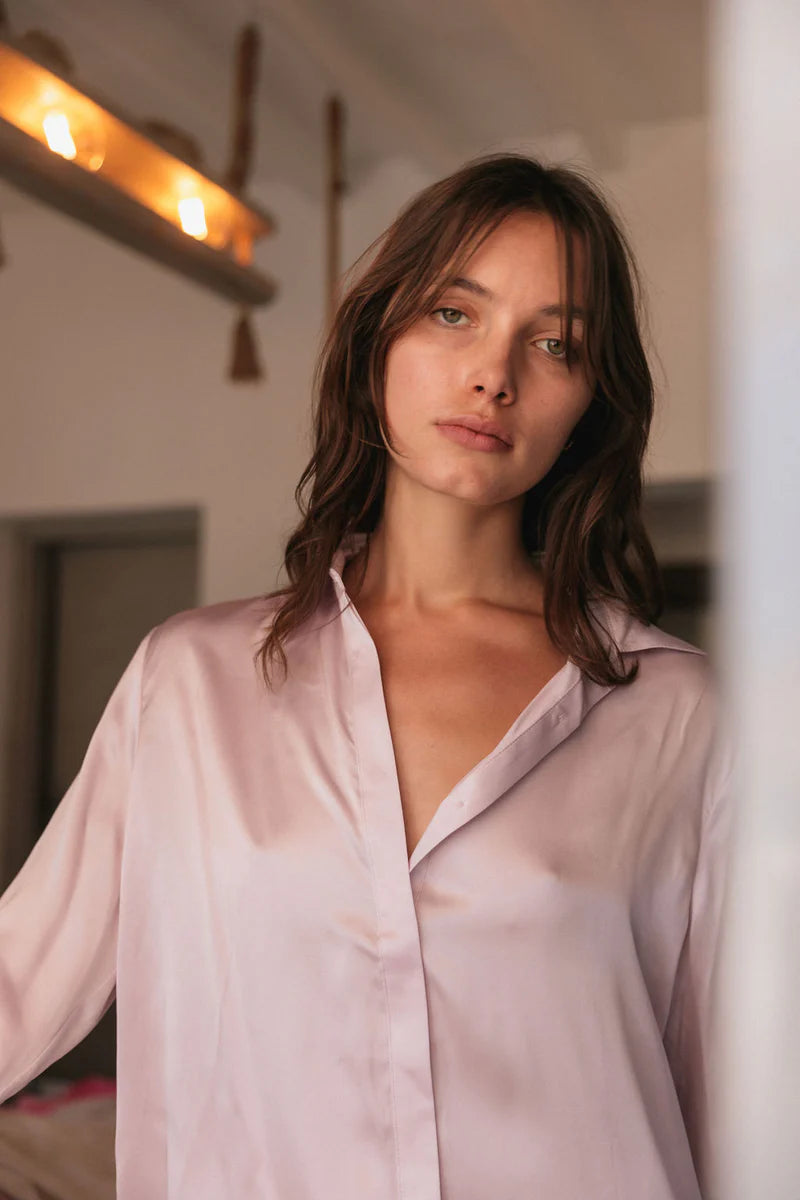 Catherine Gee Sophie Blouse in Hyacinth