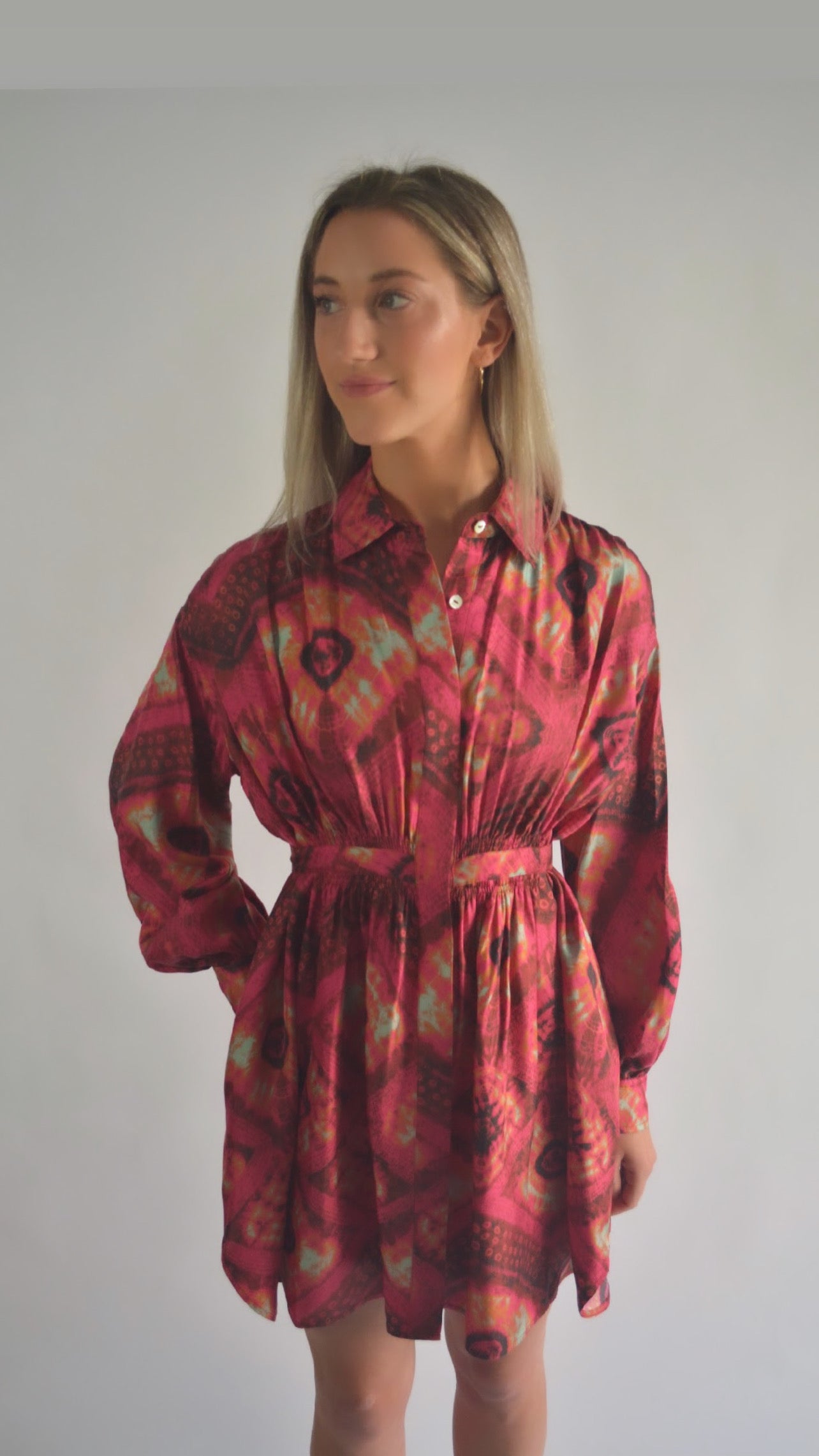 Ulla Johnson Jude Dress in Wild Rose