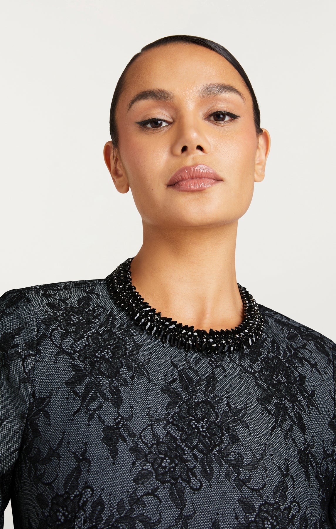 Cinq a Sept-Bonded Lace Reina Dress