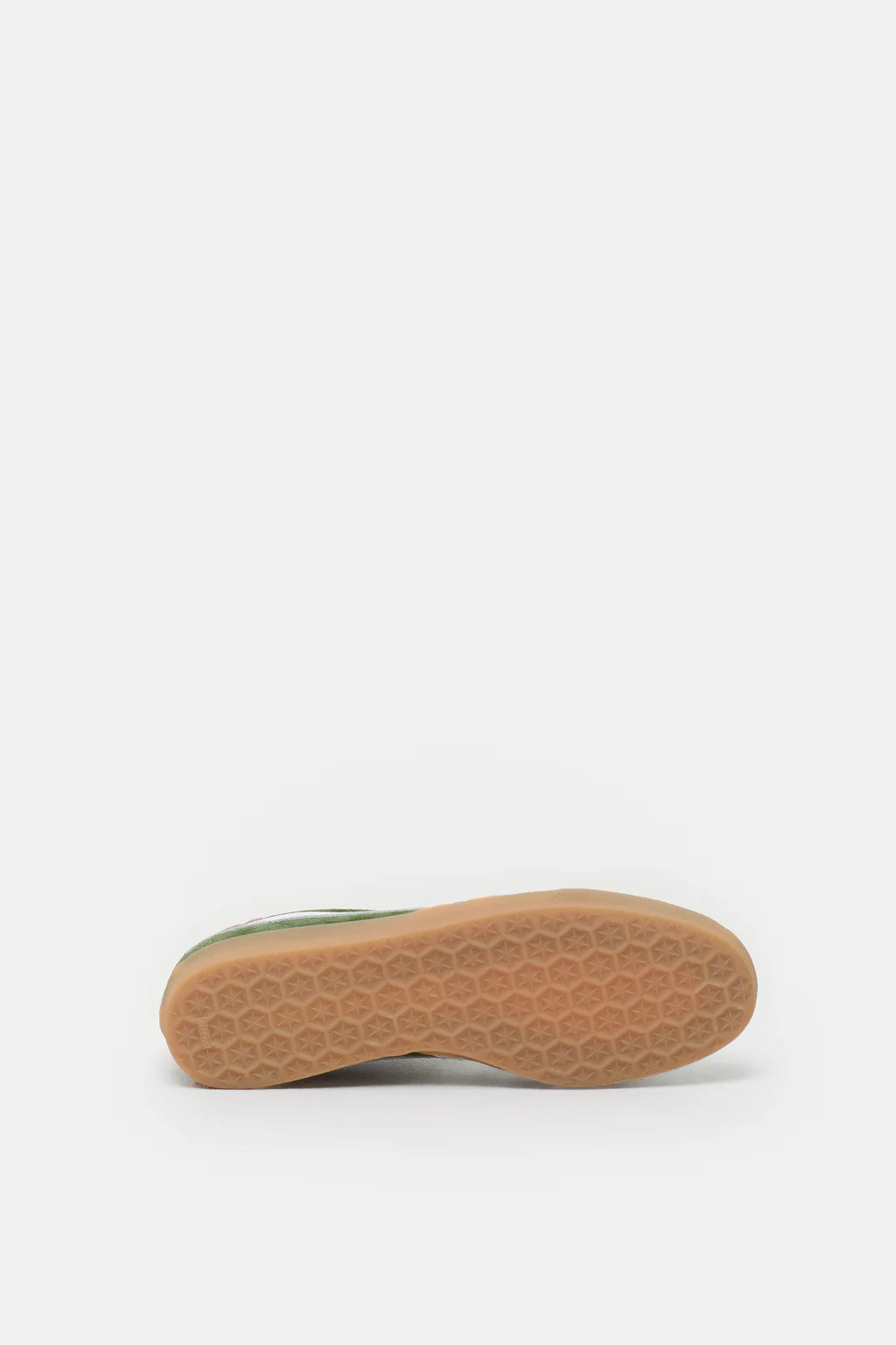 Closed Sneakers Made of Leather in Forest Green