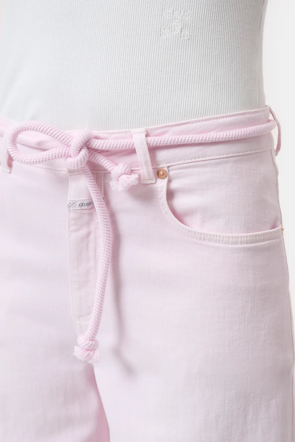 Closed-Wide Jeans-Lyna in Milkshake Pink