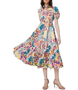 DVF - Queena Dress - Patched Floral