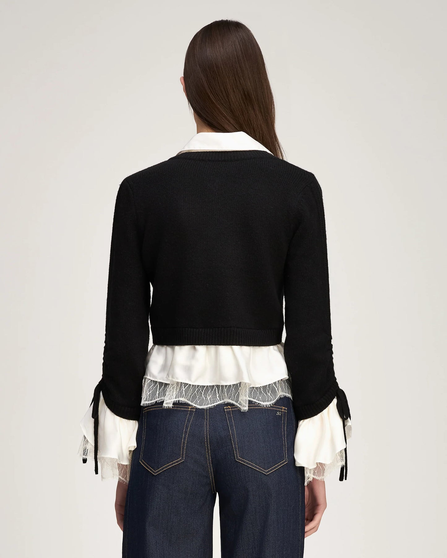 Cinq a Sept - Milla Pullover - Block & Ivory