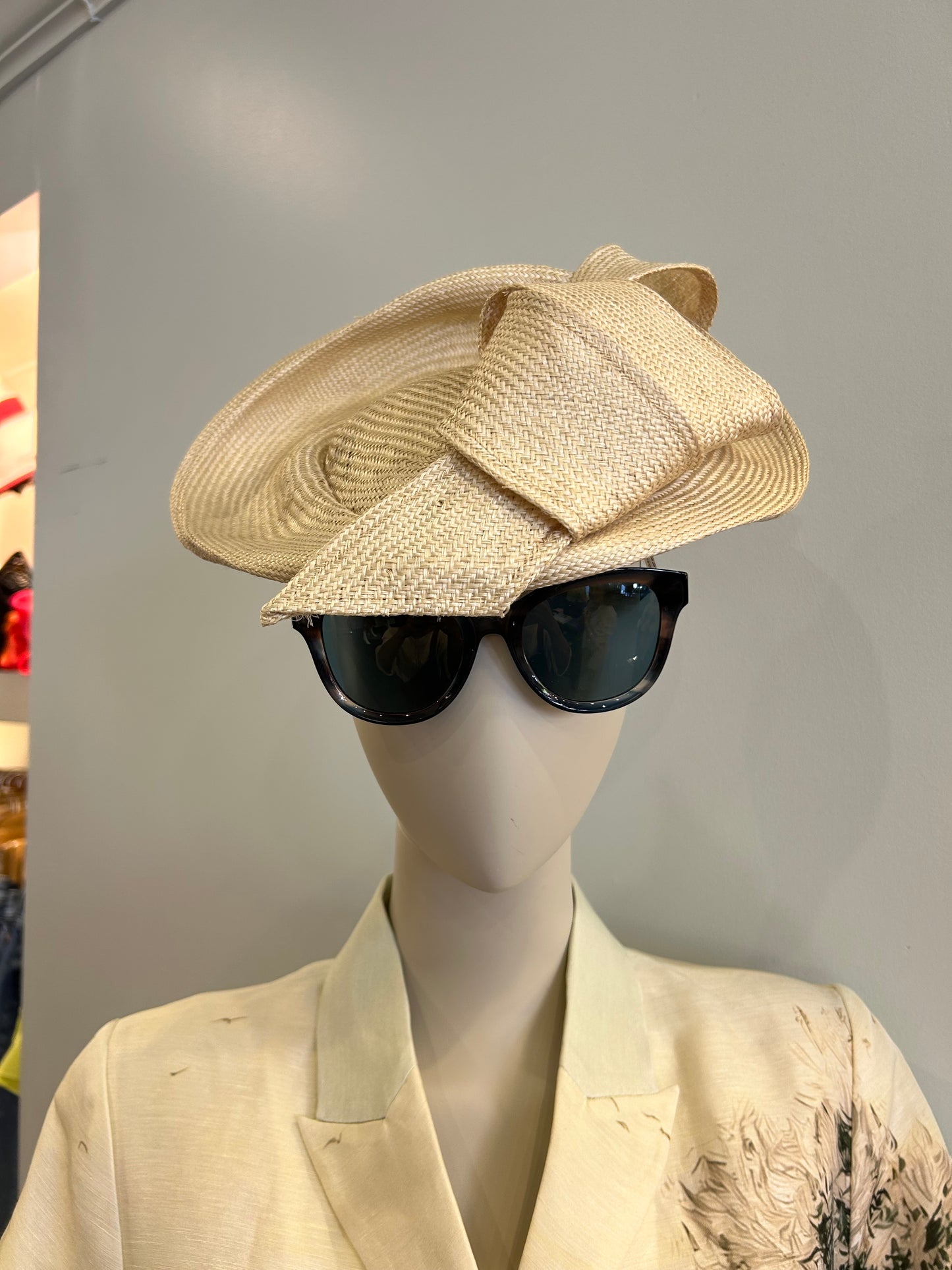 Christine Moore - Tonya Fascinator - Tan