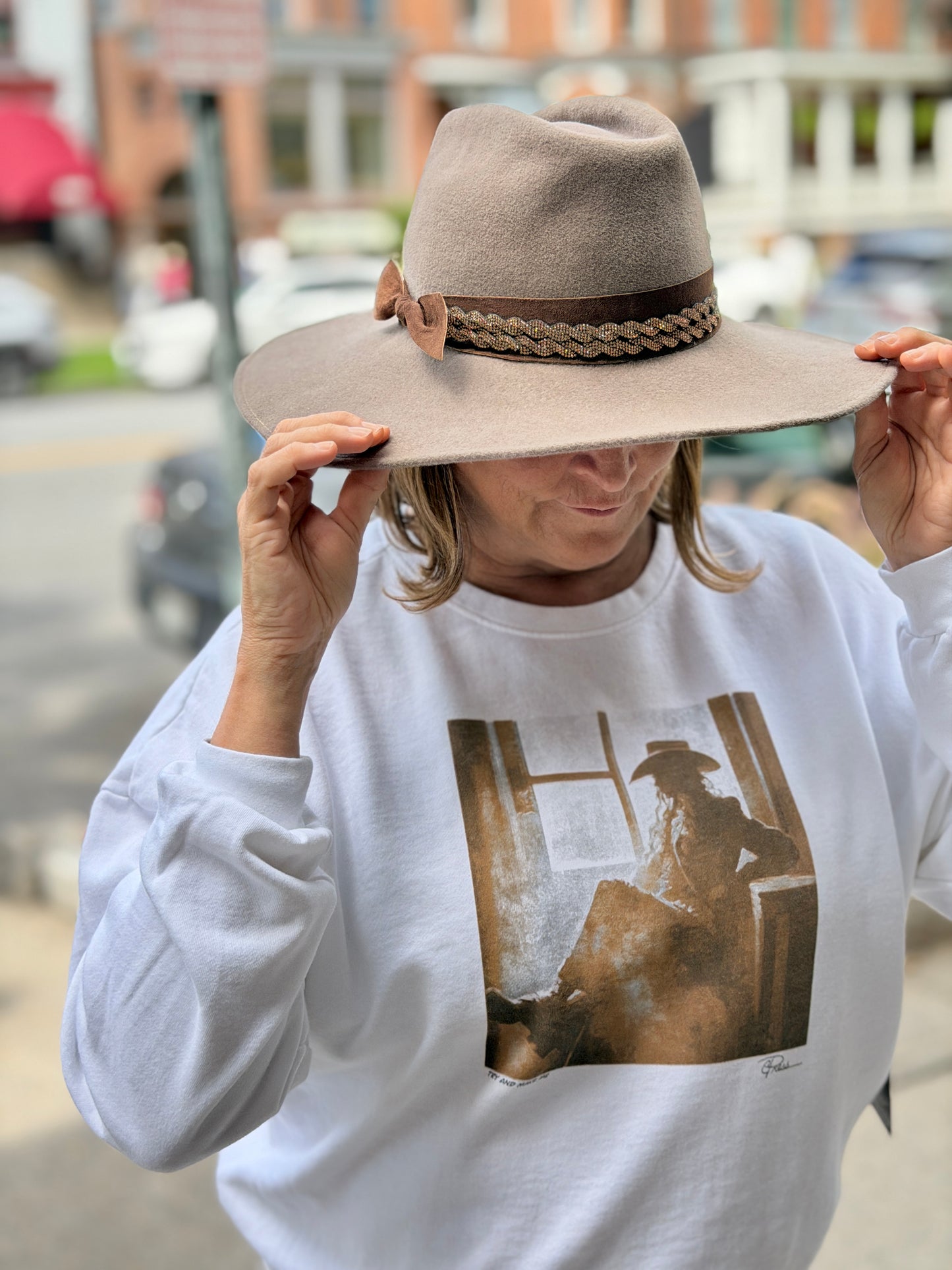Christine Moore - Alden Hat - Mink