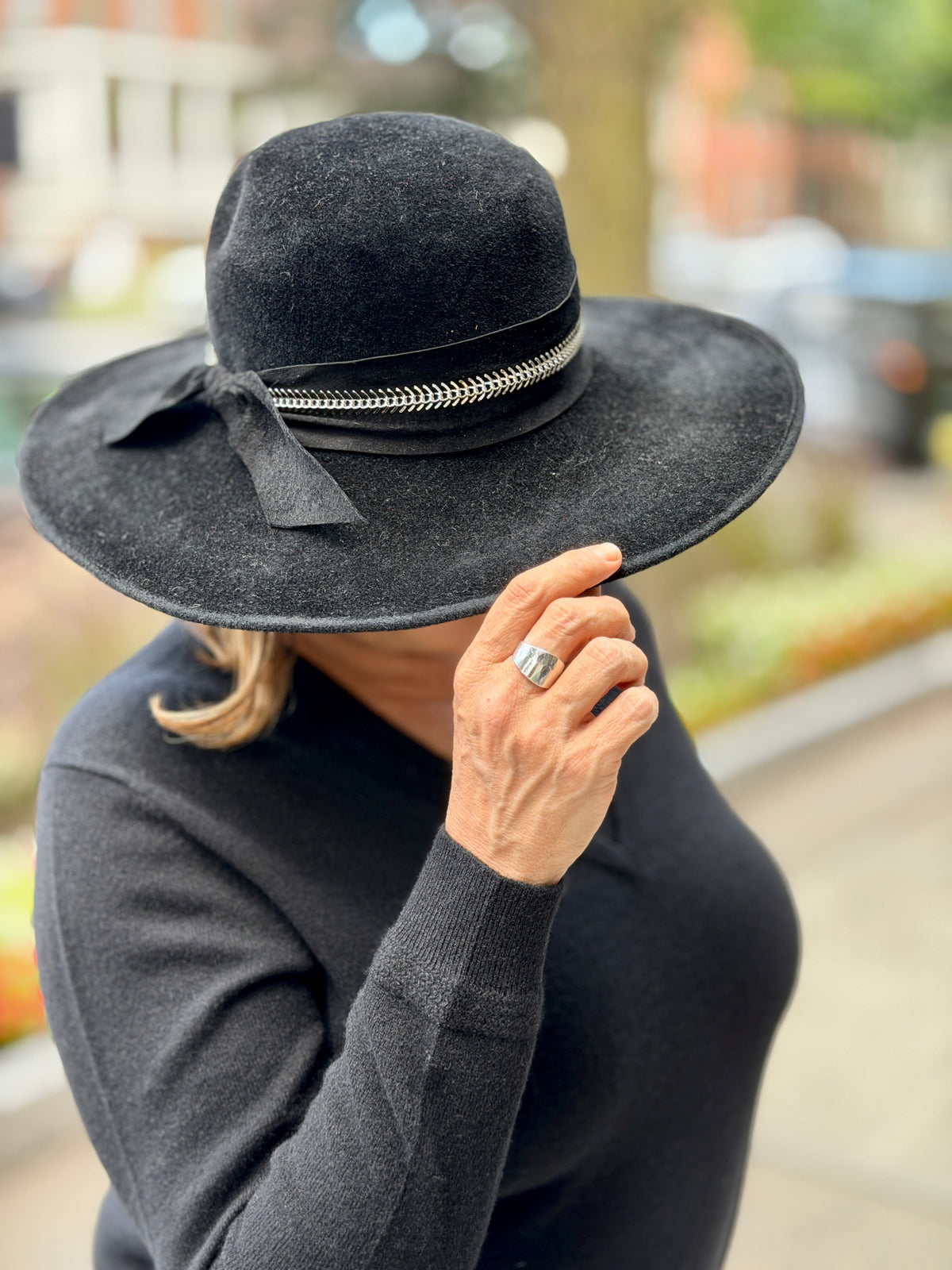 Christine Moore - Hamilton Hat - Black