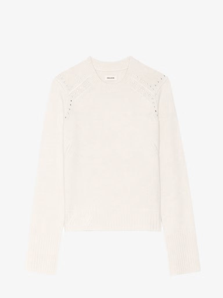 Zadig & Voltaire Nalty Sweater in Ecru