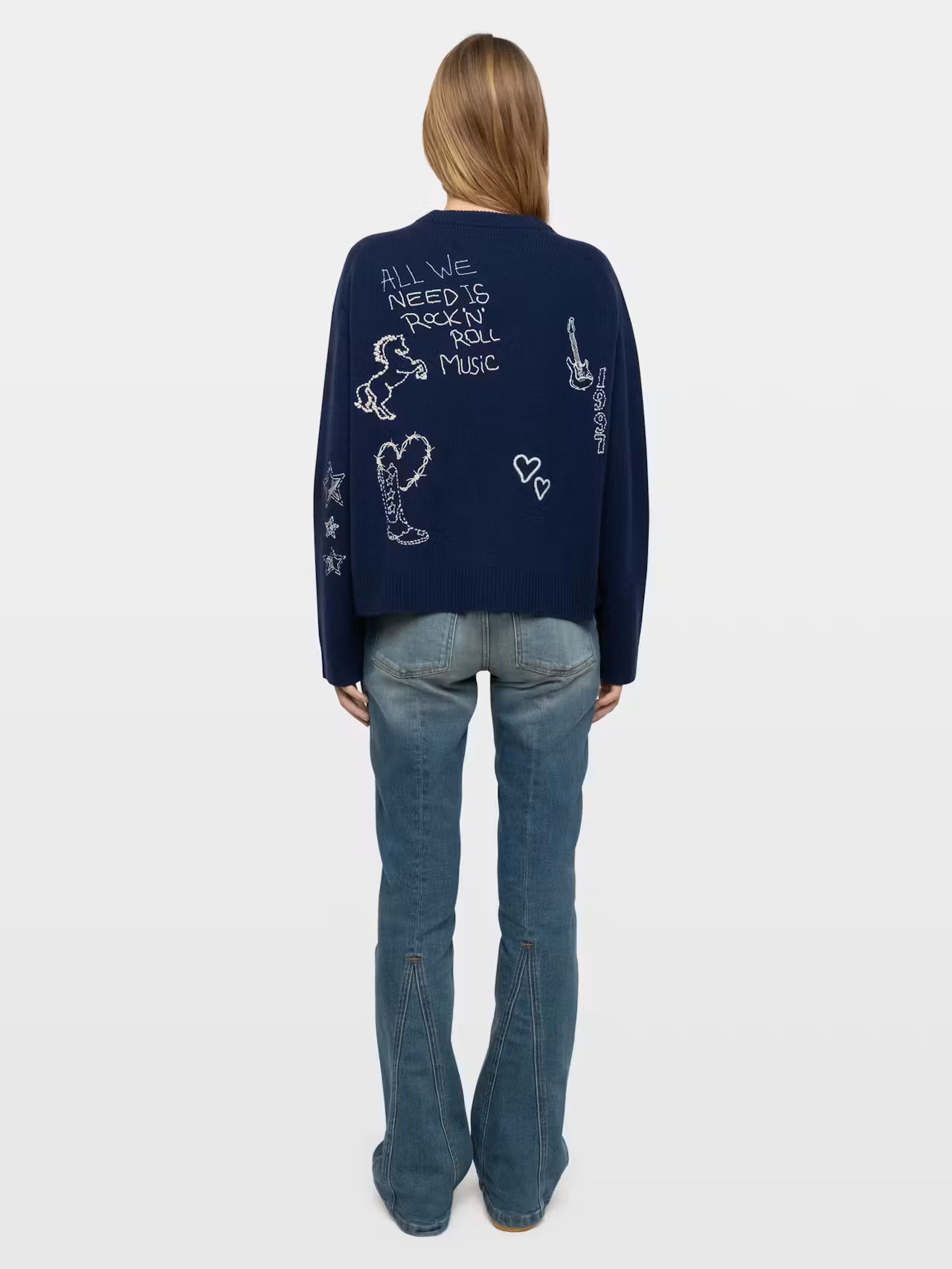 Zadig & Voltaire - Markux Cashmere Sweater - Marine