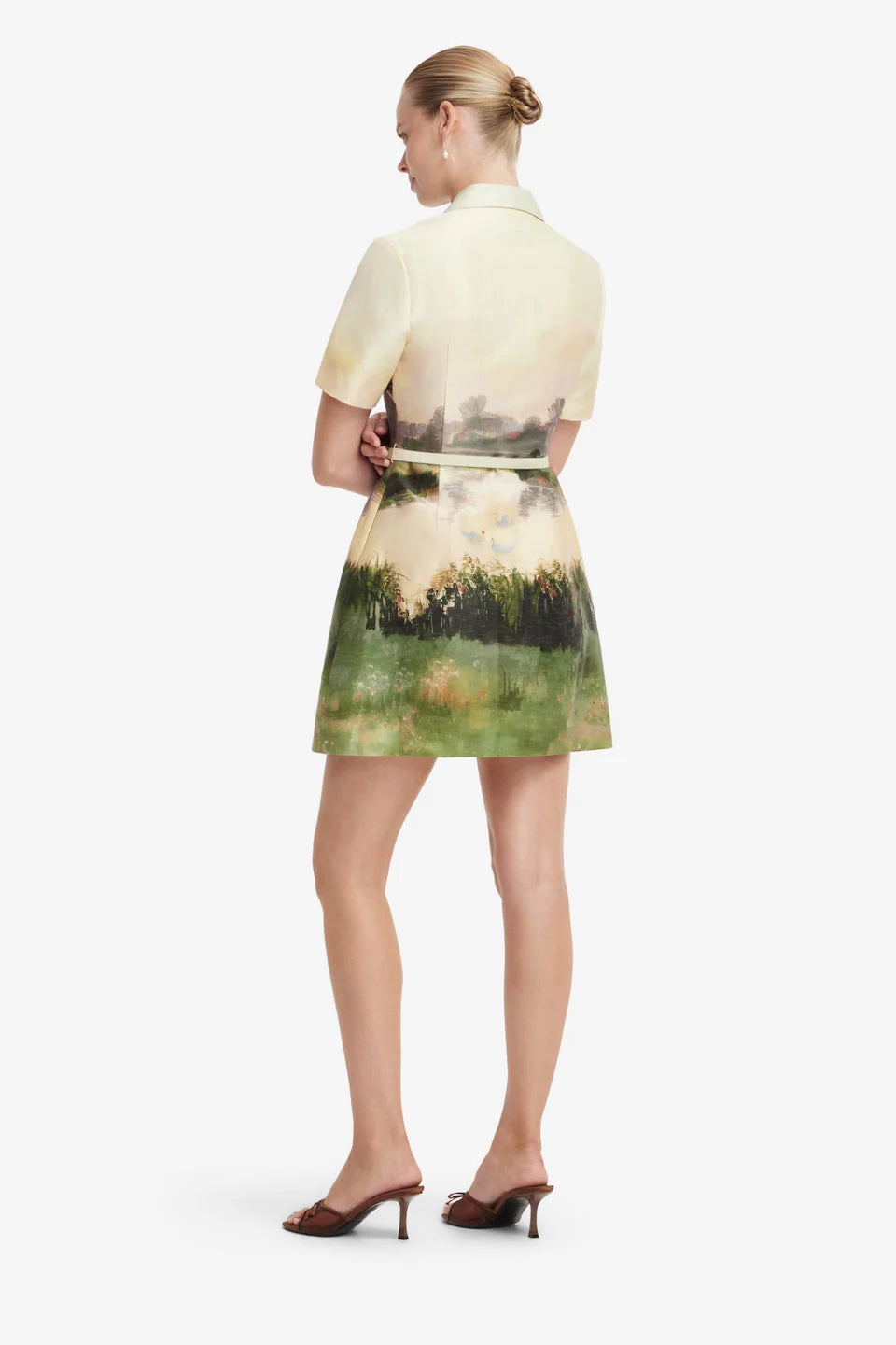 Leo Lin - Brigitte Mini Dress - Serene Print