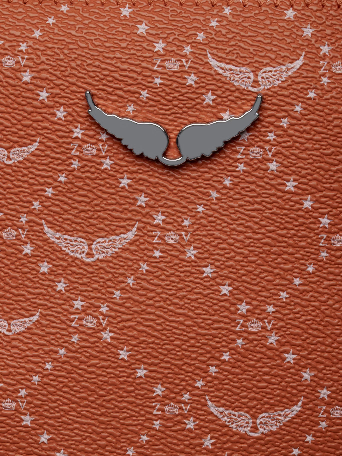 Zadig Z Shopper XL Monogram Bag in Flame