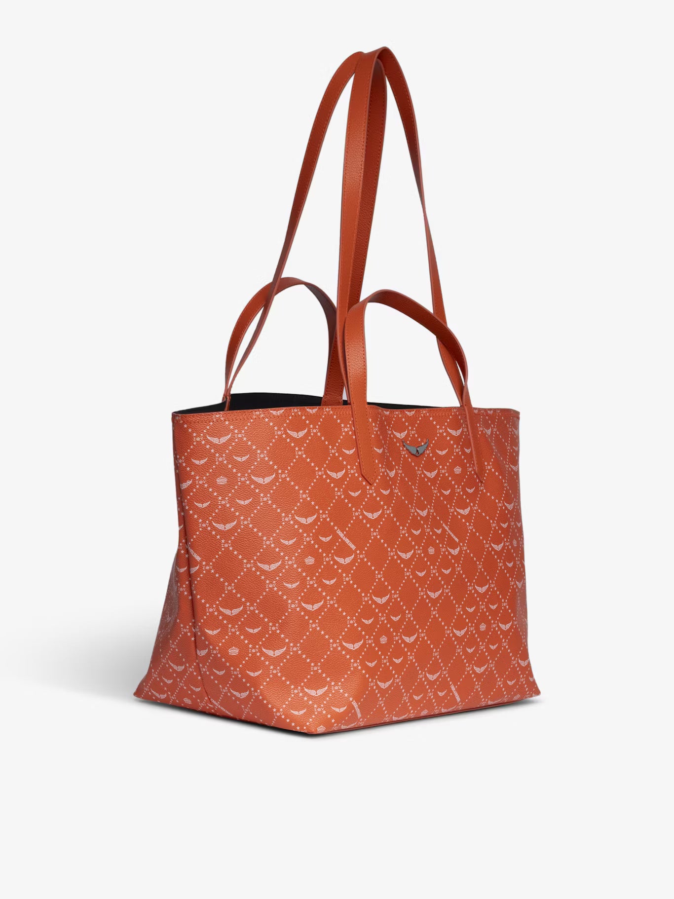 Zadig Z Shopper XL Monogram Bag in Flame