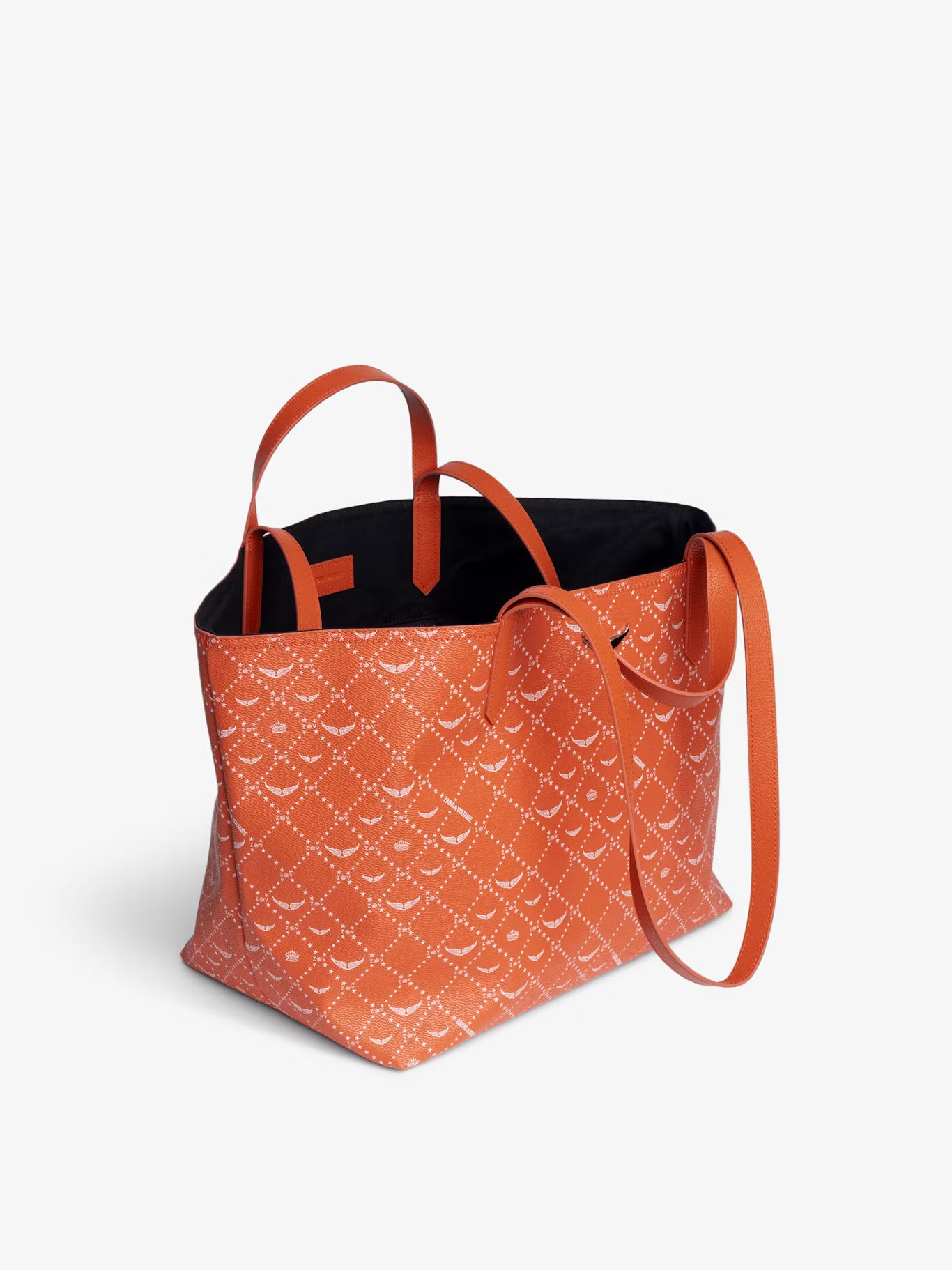 Zadig Z Shopper XL Monogram Bag in Flame