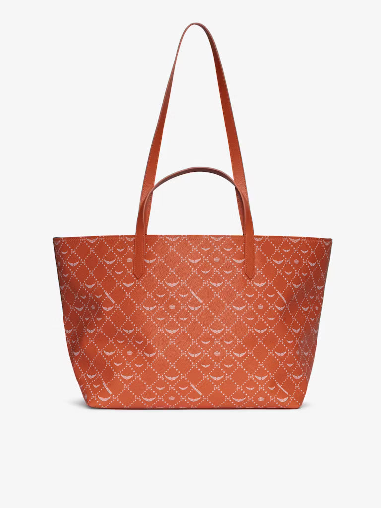 Zadig Z Shopper XL Monogram Bag in Flame