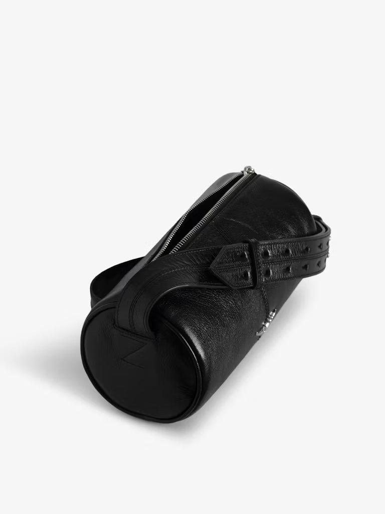 Zadig & Voltaire Le Doudou Black Barrel Bag