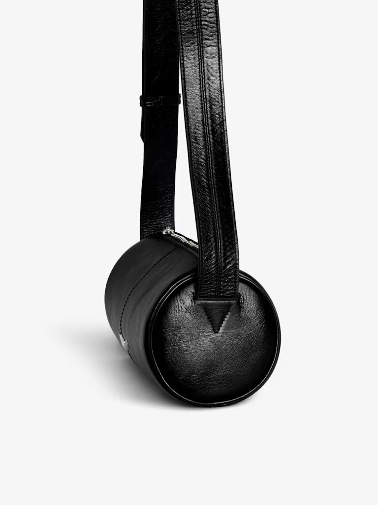 Zadig & Voltaire Le Doudou Black Barrel Bag