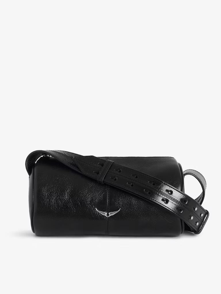 Zadig & Voltaire Le Doudou Black Barrel Bag