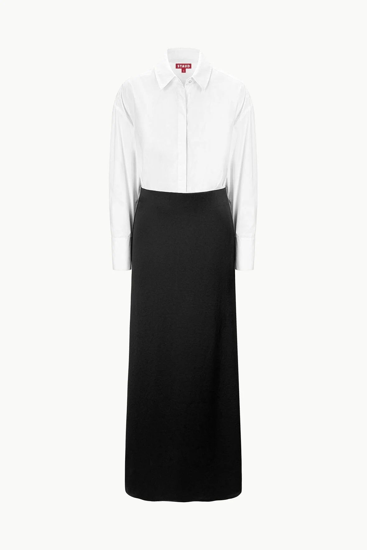 STAUD NILE DRESS BLACK AND WHITE MAXI DRESS Encounter STAUD NILE DRESS BLACK AND WHITE MAXI DRESS Encounter