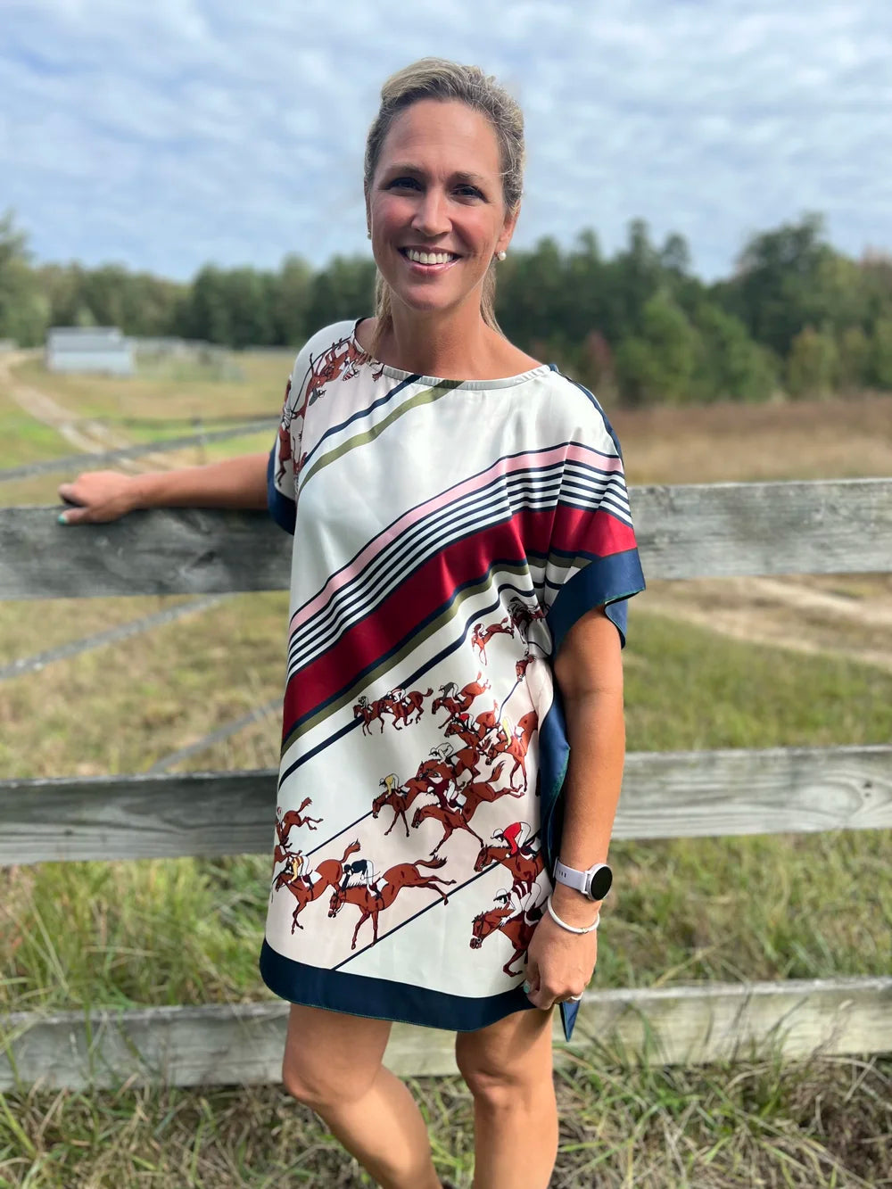 Dawn Bradbury - Kaftan Dress Mini - Perfect Race