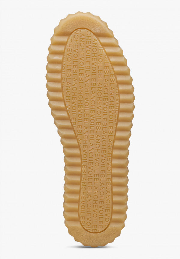 Voile Blanche Ines Leather and Suede Sneakers in Brown-Platinum