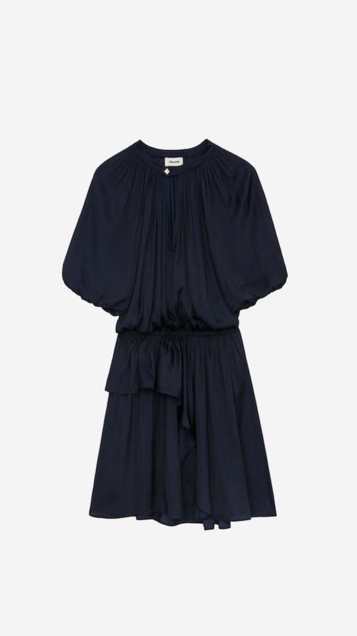 Zadig & Voltaire- Romina Satin Dress- Encre (Navy)