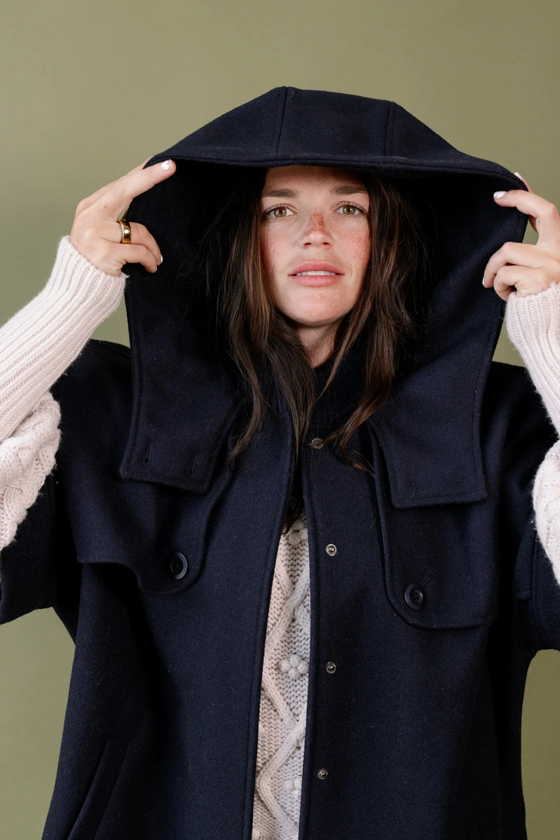 Kristina Collins - Hudson Coat - Navy