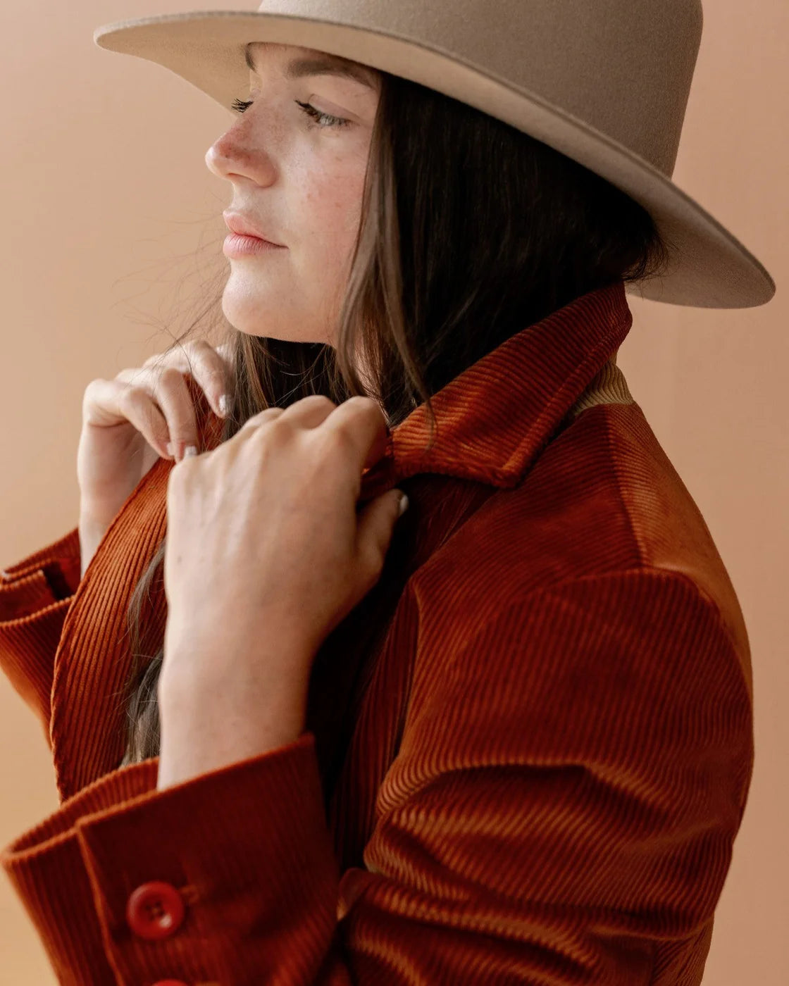 Kristina Collins - Charlie Jacket - Cinnamon