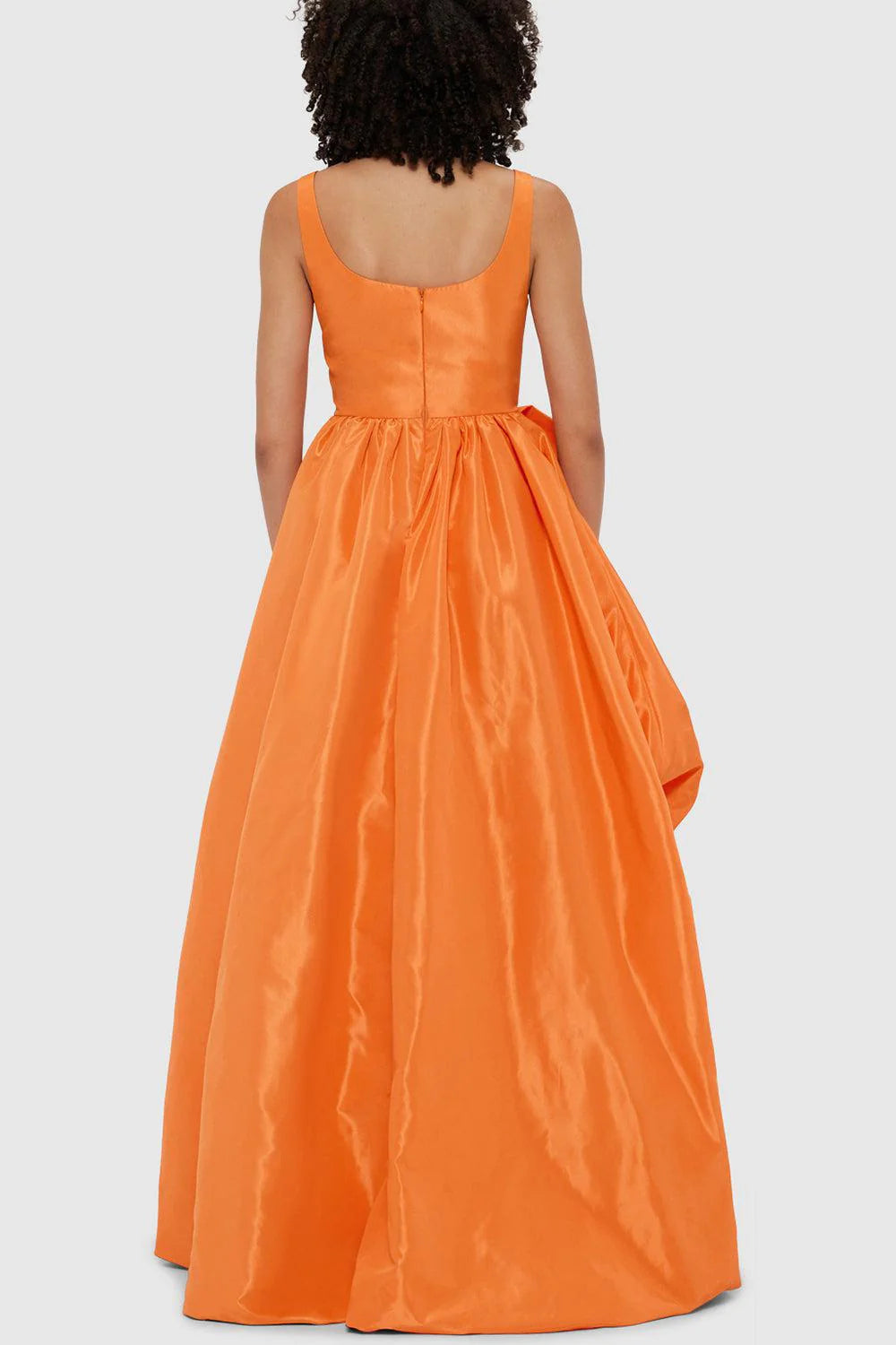 Leo Lin Lliana Rose Gown in Tangerine