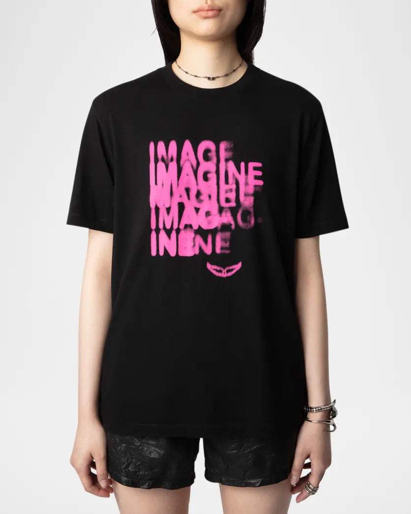 Zadig&Voltaire Edwin Blurry Imagine T-Shirt