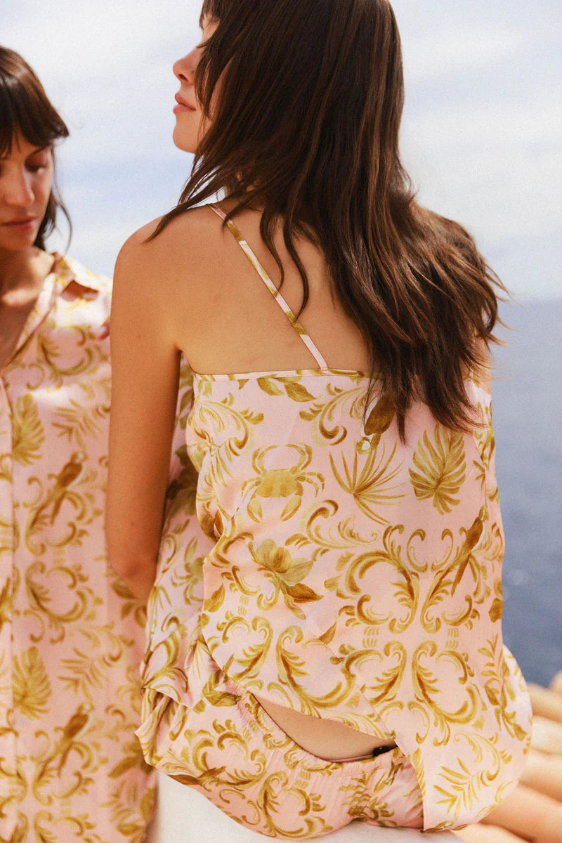 Catherine Gee - Alexa Tank - Island Motif