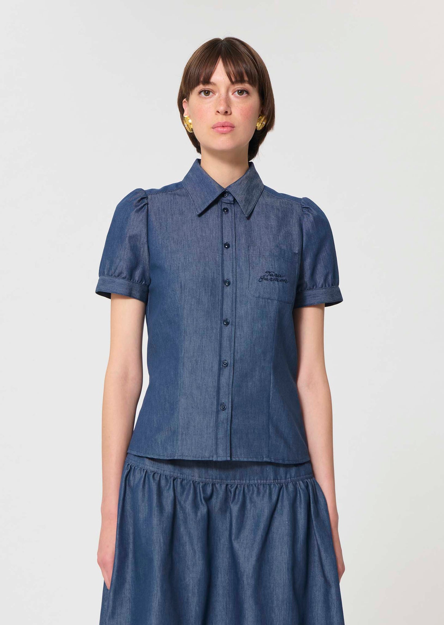 Tara Jarmon - Coly Shirt - Light Blue Denim