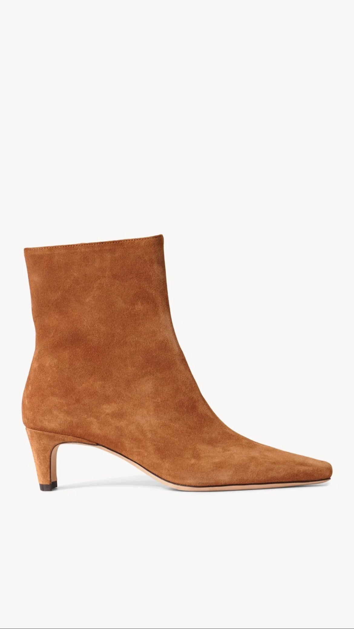 Staud- Wally Ankle Boot- Tan Suede