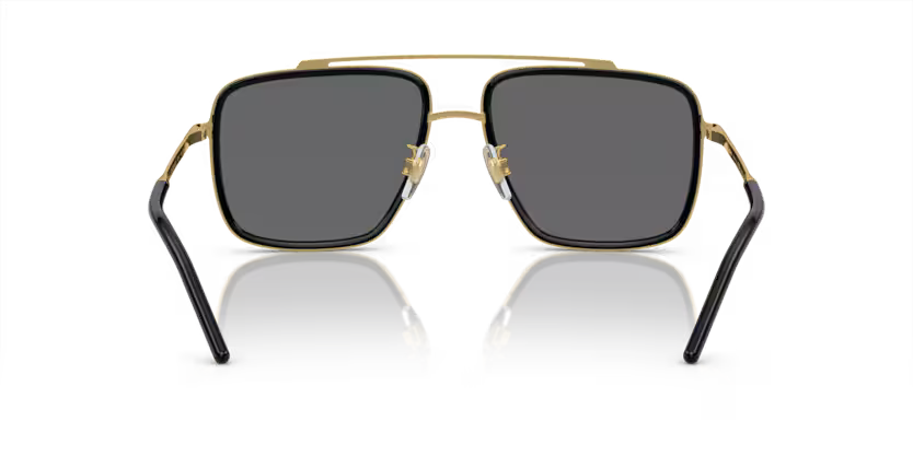 Dolce&Gabbana - 0DG2220 - Gold & Black w/Grey Lens