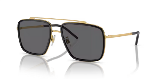 Dolce&Gabbana - 0DG2220 - Gold & Black w/Grey Lens