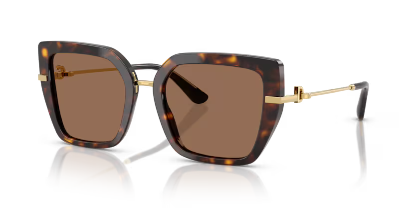 Dolce&Gabbana - 0DG4474 - Havana w/Dark Brown Lens