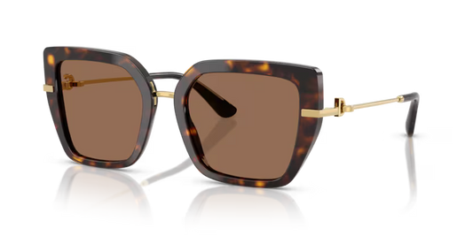 Dolce&Gabbana - 0DG4474 - Havana w/Dark Brown Lens