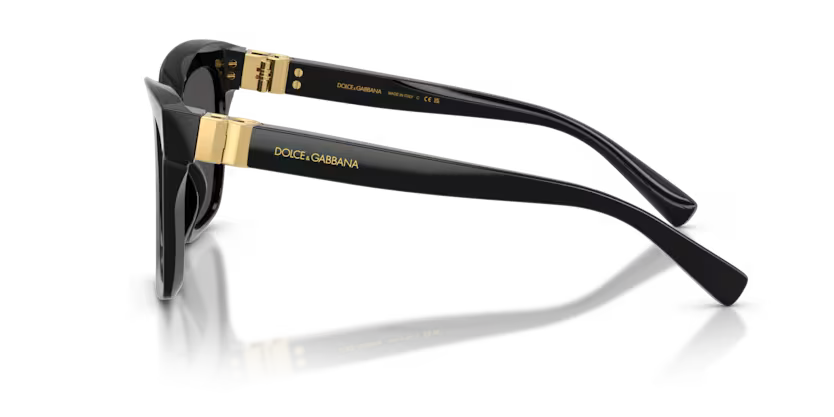 Dolce&Gabbana - 0DG4498 - Black w/Dark Grey Lens