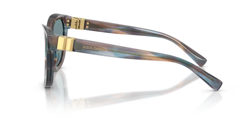 Dolce&Gabbana - 0DG4533 - Striped Blue w/Teal Blue Lens