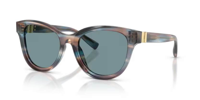 Dolce&Gabbana - 0DG4533 - Striped Blue w/Teal Blue Lens