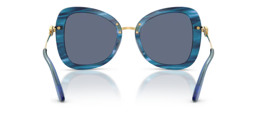 Dolce&Gabbana - 0DG4535 - Striped Blue w/Blue Lens