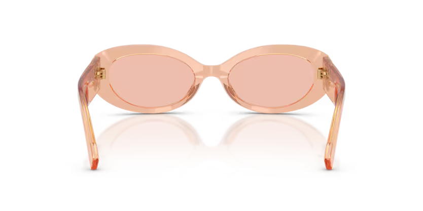 Dolce&Gabbana - 0DG4537 - Nude Transparent w/Dark Pink Lens