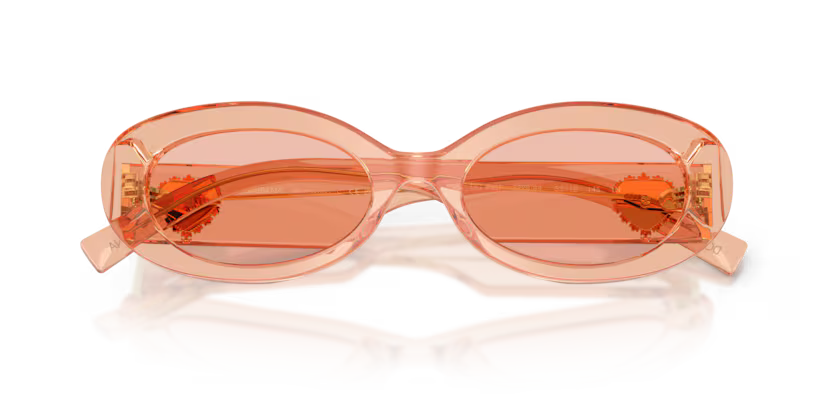 Dolce&Gabbana - 0DG4537 - Nude Transparent w/Dark Pink Lens