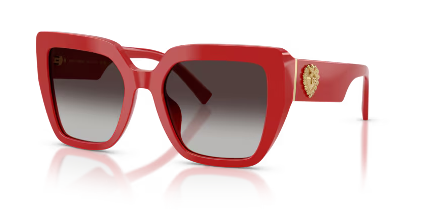 Dolce&Gabbana - 0DG4538 - Full Red w/Grey Gradient Lens