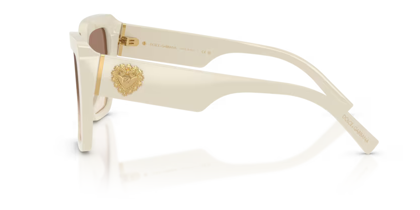 Dolce&Gabbana - 0DG4538 - Cream w/Clear to Brown Gradient Lens