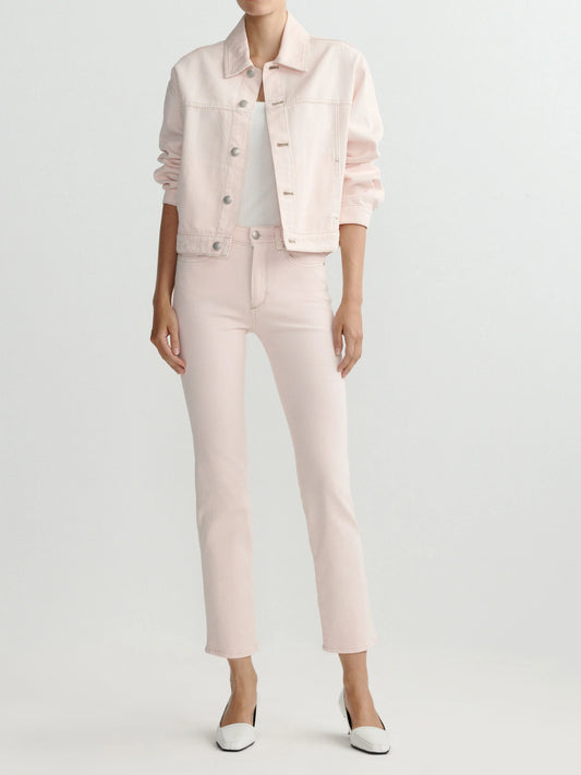 DL1961 - Mara Straight Mid Rise Instasculpt™™ Ankle Jeans - Ballet